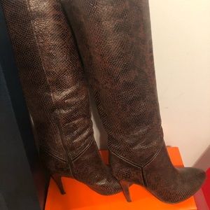Brown boots